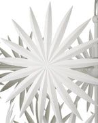 Bismarkia Large White Chandelier