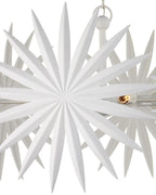 Bismarkia Small White Chandelier