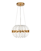 Coquette Small Brass Chandelier