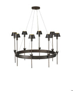 Coterie Bronze Chandelier
