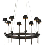 Coterie Bronze Chandelier