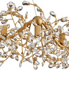 Crystal Bud Grande Ring Chandelier