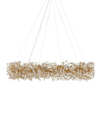 Crystal Bud Grande Ring Chandelier