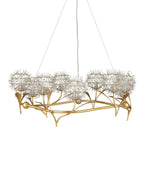 Dandelion Silver & Gold Chandelier