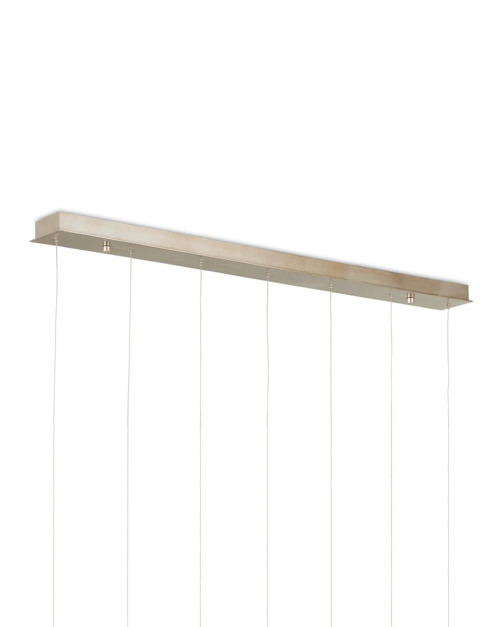Glace Mirror 7-Light Linear Multi-Drop Pendant