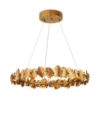 English Oak Chandelier