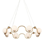 Equilibrium Brass Chandelier