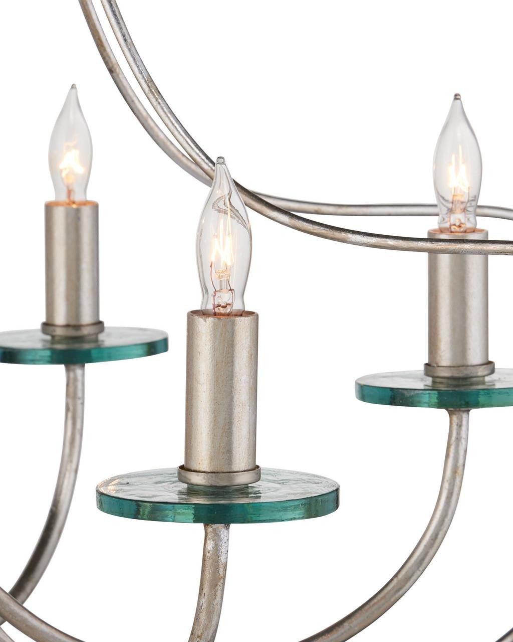 Nottaway Two-Tier Bronze Chandelier