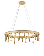 Liquid Gold Chandelier