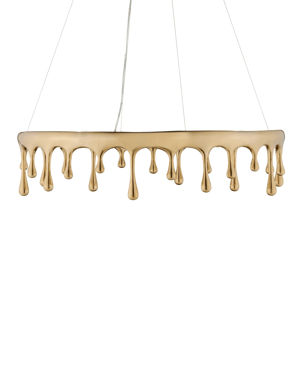 Liquid Gold Chandelier