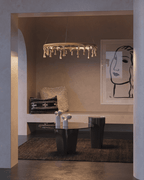 Liquid Gold Chandelier