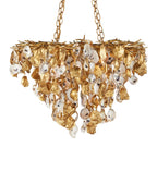 Lucullan Gold Chandelier