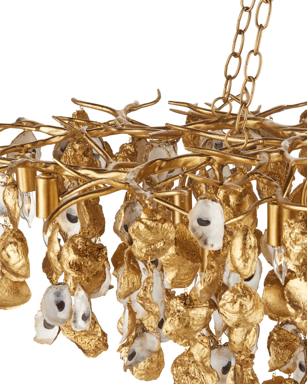 Lucullan Gold Chandelier