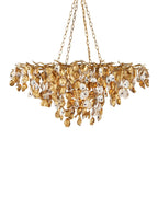 Nottaway Two-Tier Gold Chandelier