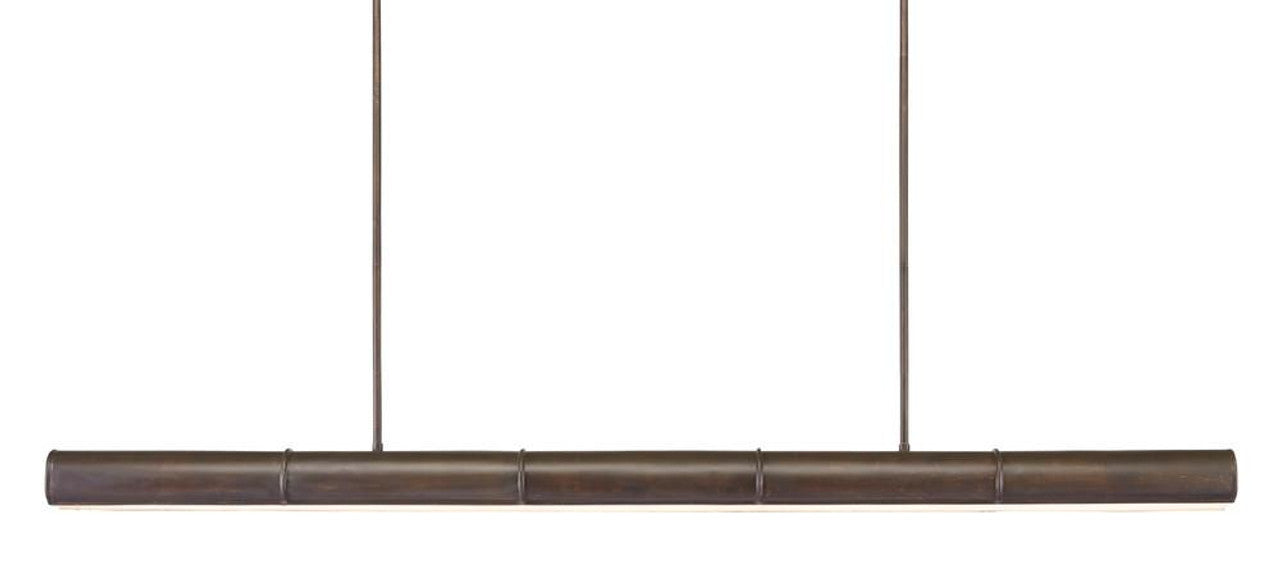 Lyon Large Bronze Linear Chandelier