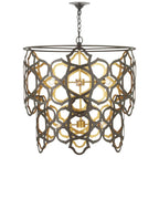 Mauresque Medium Bronze & Gold Chandelier