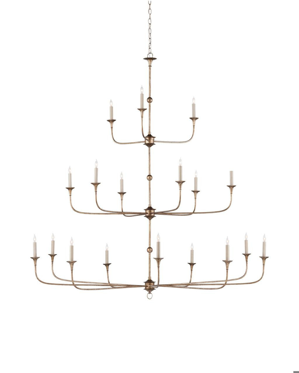 Nottaway Grande Bronze Chandelier
