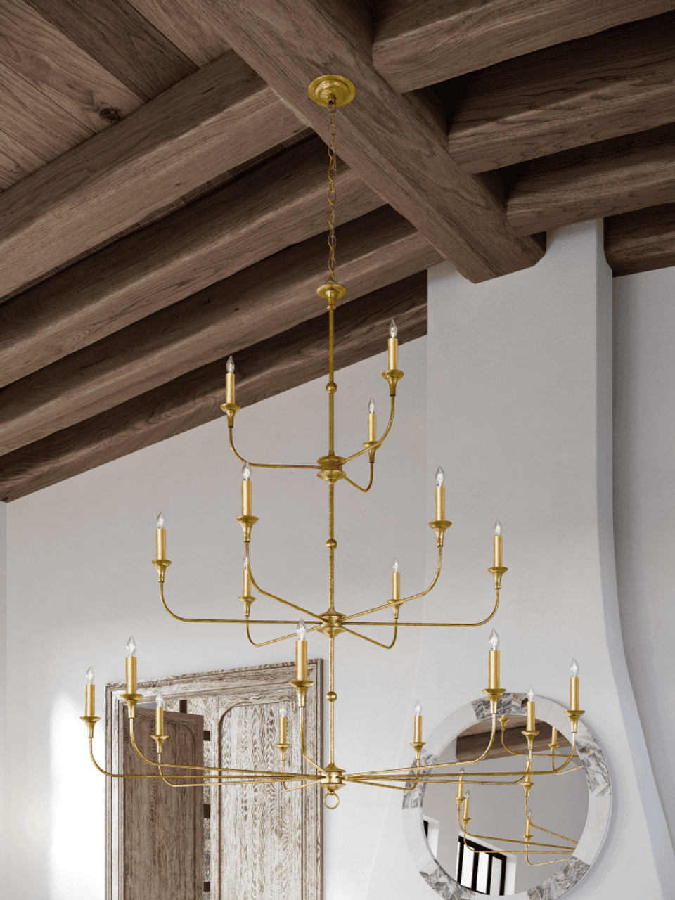 Nottaway Grande Gold Chandelier
