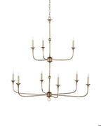 Nottaway Two-Tier Bronze Chandelier