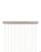 Posh 15-Light Linear Multi-Drop Pendant
