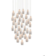 Posh 30-Light Linear Multi-Drop Pendant