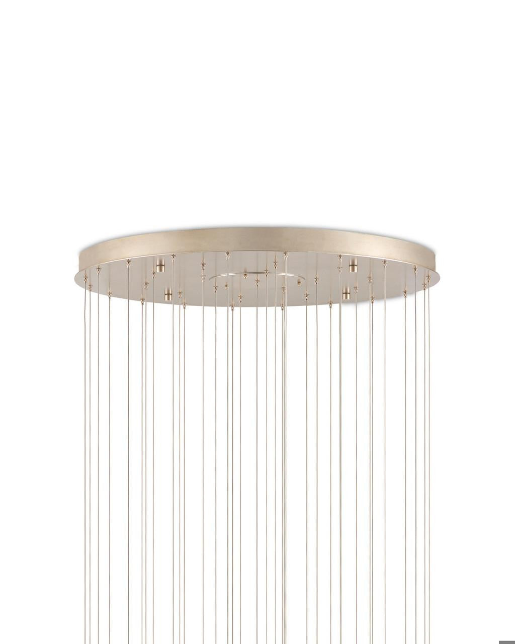 Posh 30-Light Linear Multi-Drop Pendant