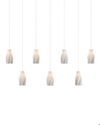 Posh 7-Light Round Multi-Drop Pendant