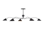 Serpa Black Chandelier