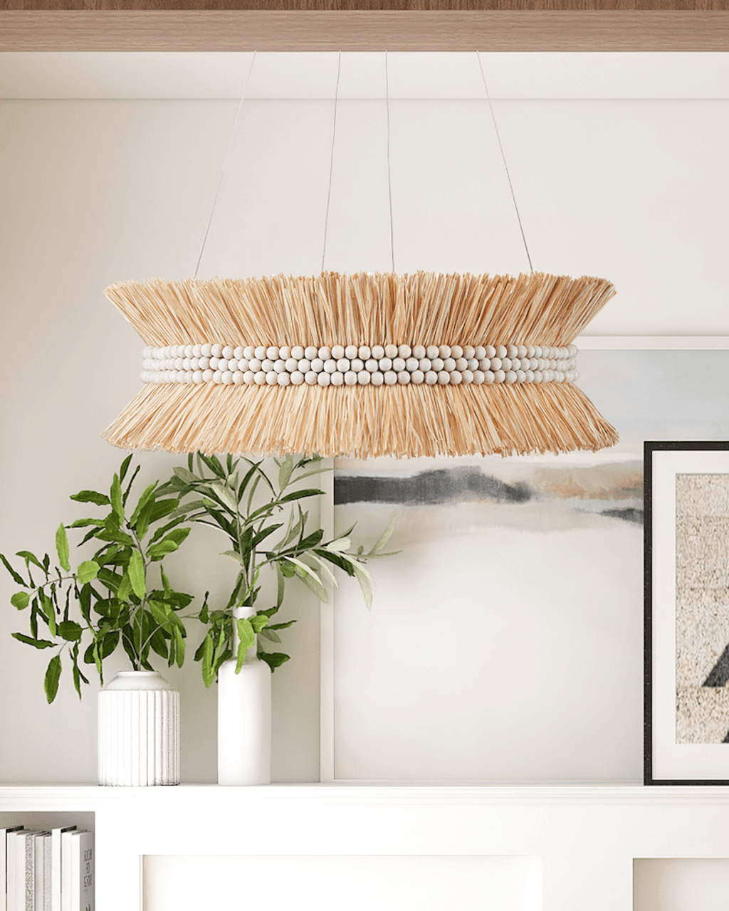 Monreale White Chandelier