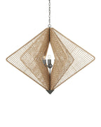 Gatsby Chandelier, 8-Light, Modern Brass, 45.3"W (105021-SKT-86-CR 5N8JH0)