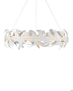 Tijereta White Chandelier