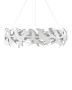 Tijereta White Chandelier