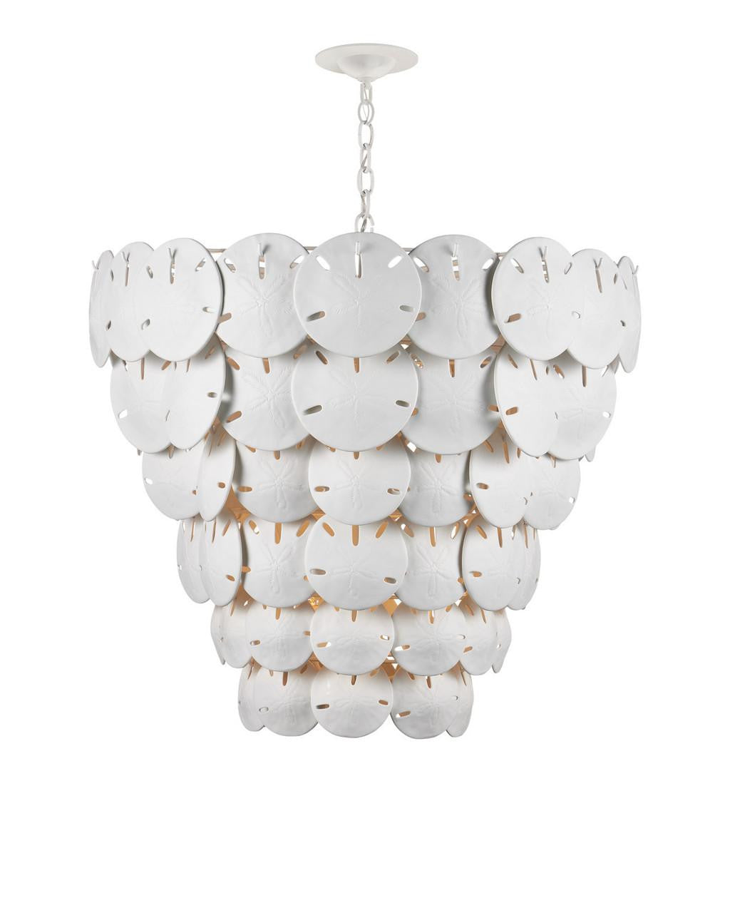 Tulum Extra Large White Chandelier