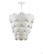 Tulum Large White Chandelier