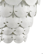 Tulum Large White Chandelier