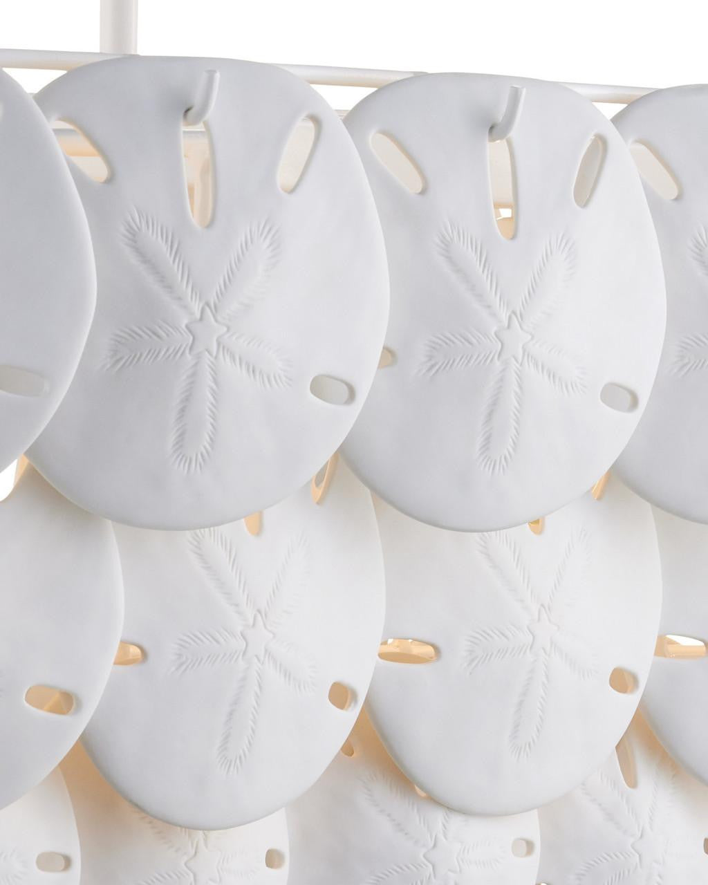 Bismarkia Medium White Chandelier