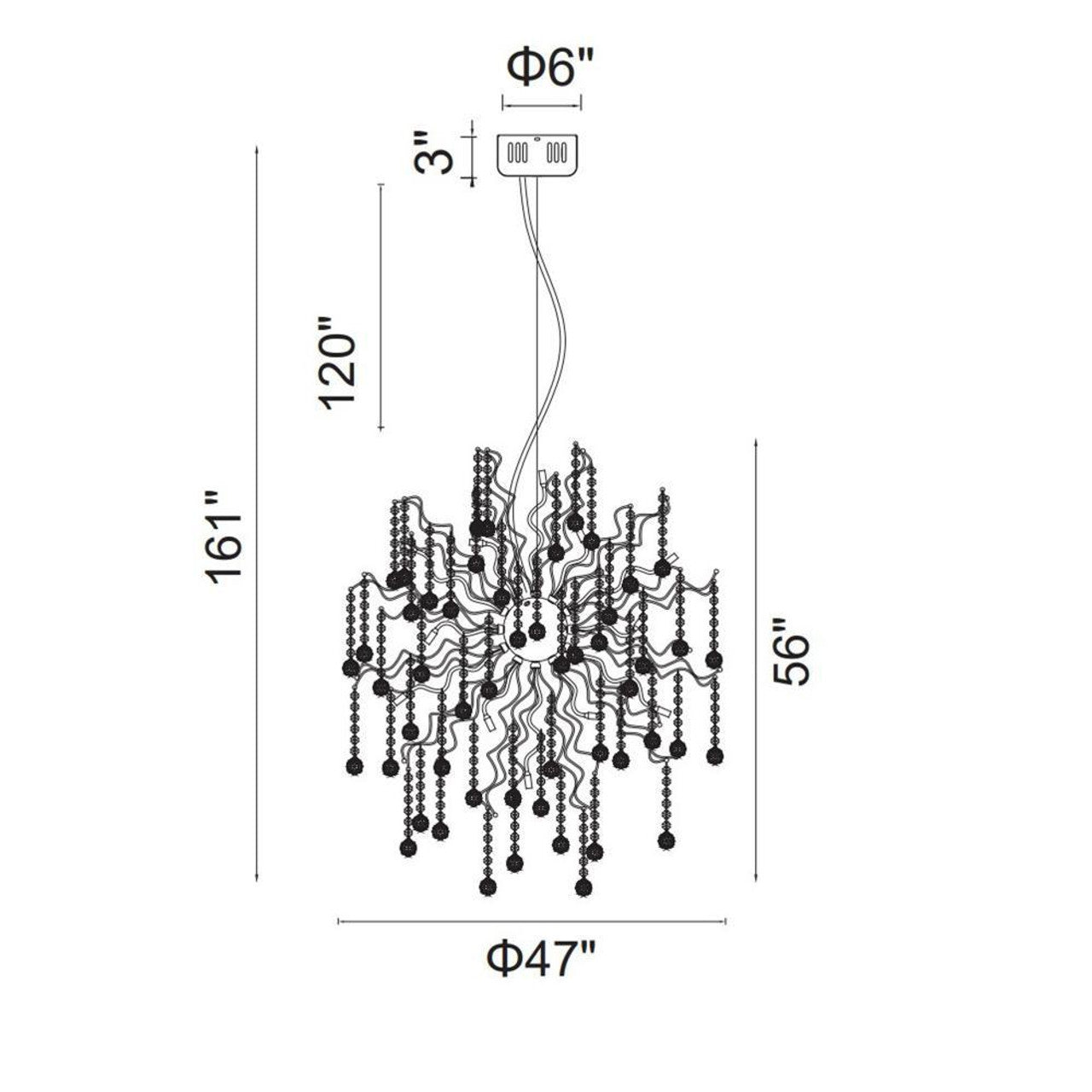 Cherry Blossom  Chandelier
