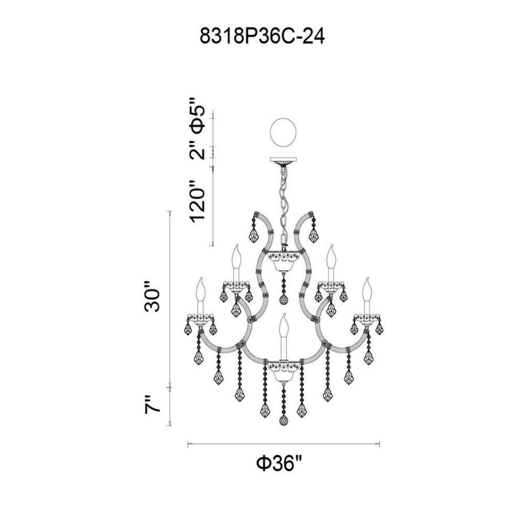 Cherry Blossom  Chandelier
