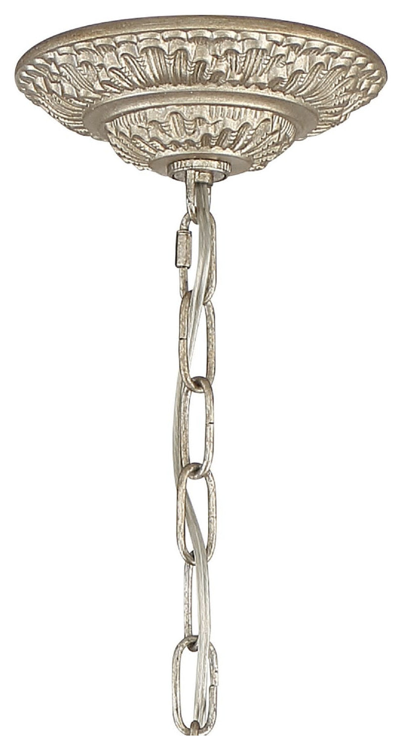 Crystorama Lighting Group 5116-CL-S Regis 6 Light 26"W Crystal - Olde SilverBy Crystorama Lighting