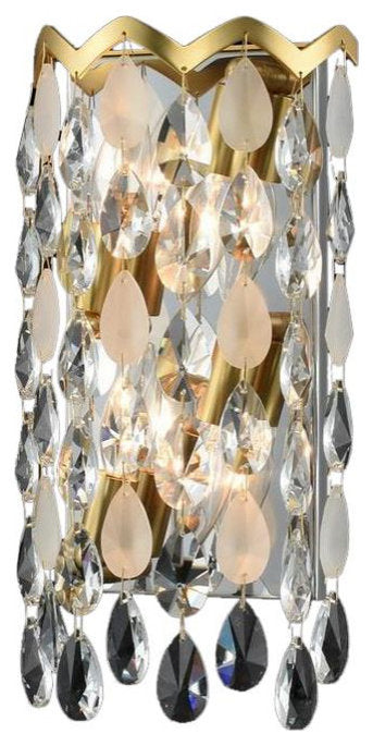 Caretta 8" Wall Sconce With Crystal AccentBy KALCO LIGHTING