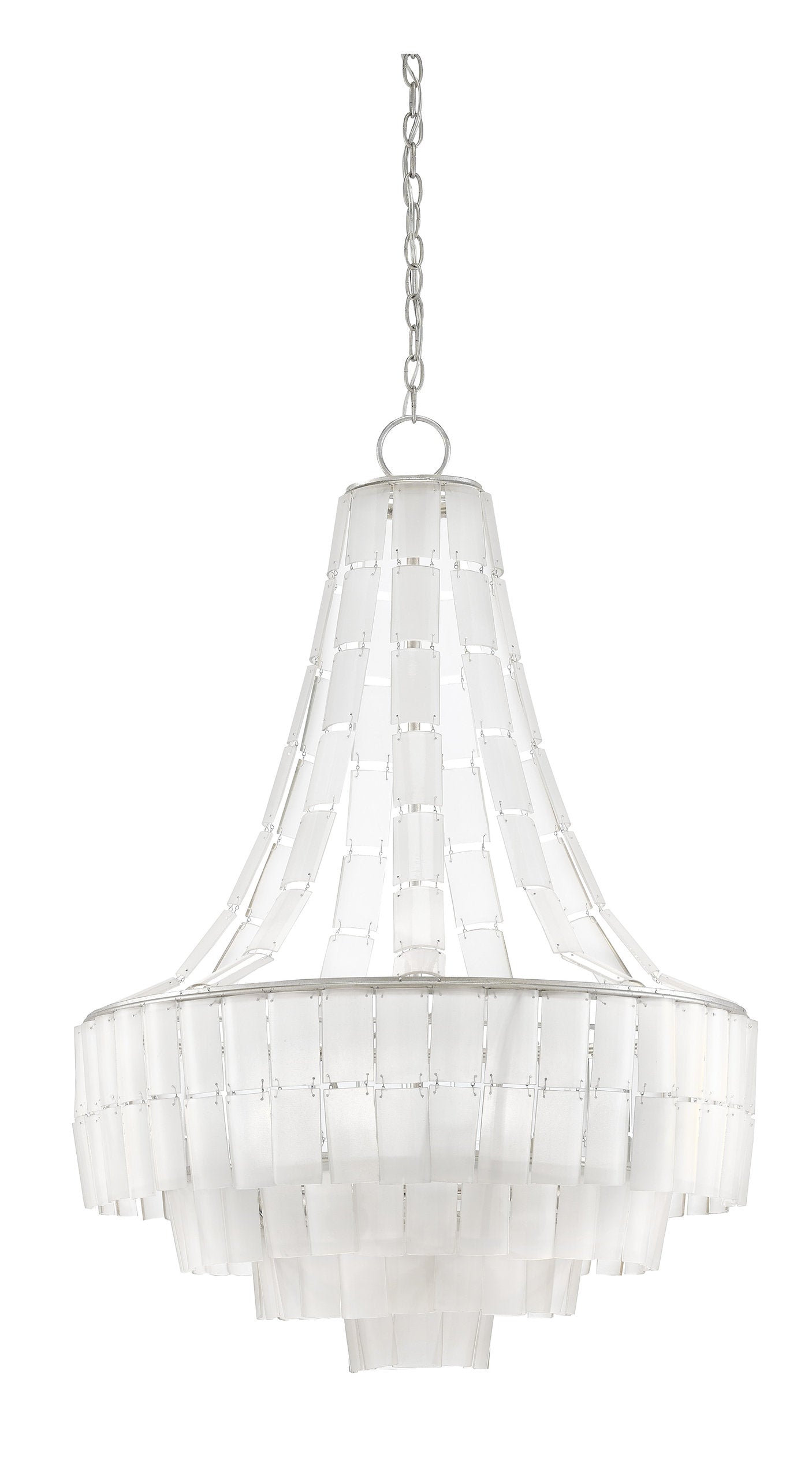 Vintner Blanc ChandelierBy Currey & Company