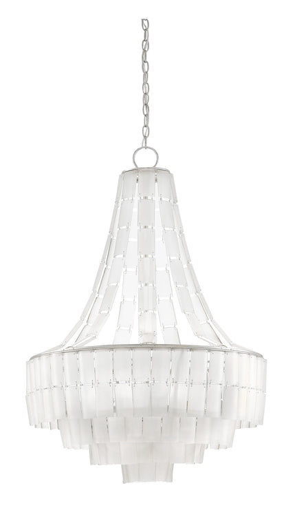 Vintner Blanc ChandelierBy Currey & Company