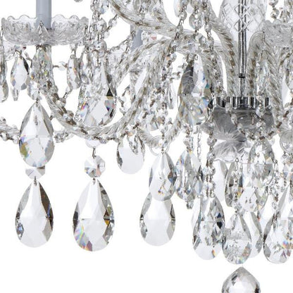 Crystal 6-Light Chandelier in Classic Style, 37.5"Wx48"HBy Crystorama Lighting