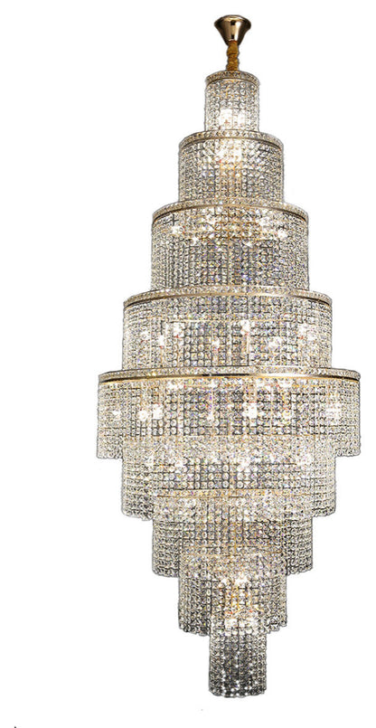 Capri | Large Crystal Chandelier for Living Room, 23.6''By Miron Demid LLC