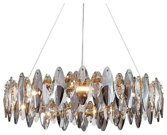 Lazzo Modern Chandelier, 39", 100cmBy Morsale.com