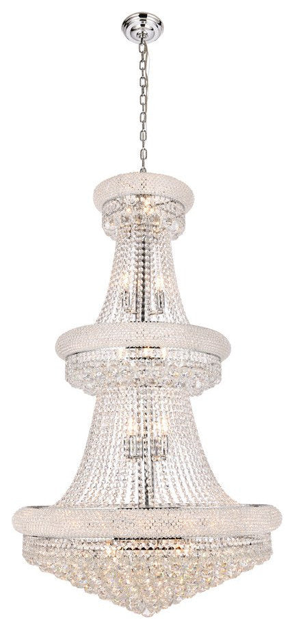 1800 Primo Collection Large Hanging Fixture, Royal CutBy Elegant Furniture & Lighting