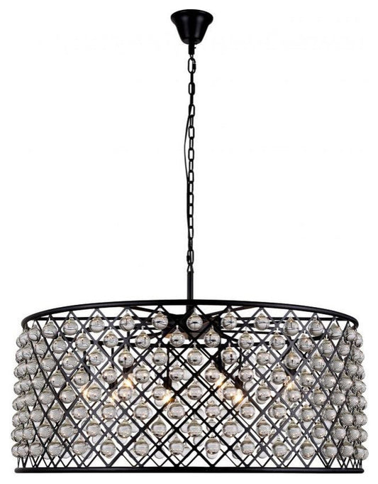 Elegant 1213 Madison Collection Chandelier, Mocha BrownBy Elegant Furniture & Lighting