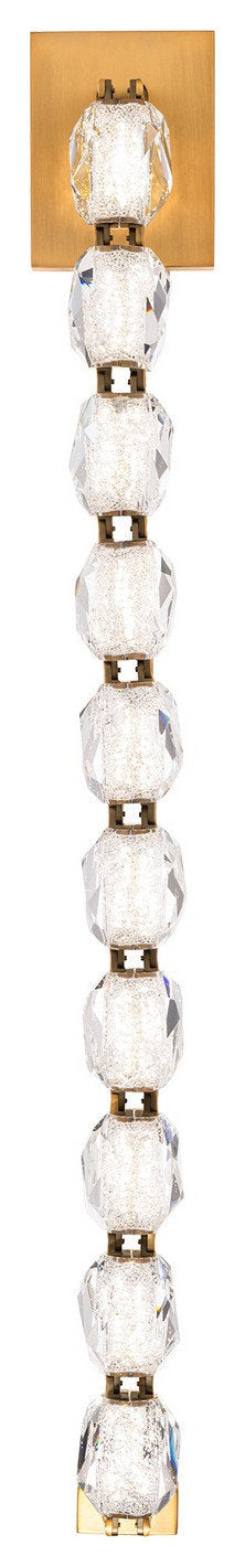 Seduction 1-Light LED Wall Sconce in Aged BrassBy Schonbek