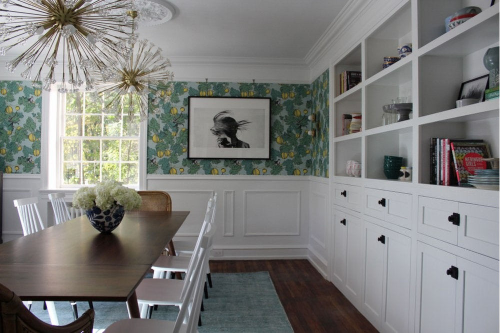 Mid Century Modern Eight Light Chandelier-Aged Brass Finish - ChandelierBy Bailey Street Home
