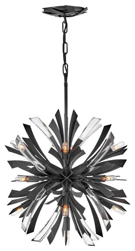 Vida LED Chandelier, Brushed GraphiteBy Hinkley